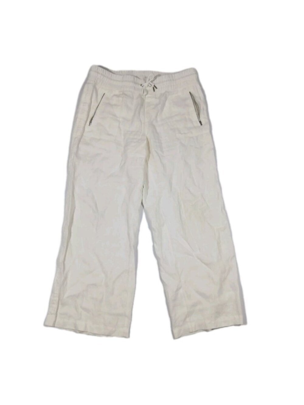 Athleta Cabo Linen Wide Leg Pants